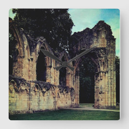 Relógio Quadrado Ruínas