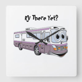 RELÓGIO QUADRADO RV AINDA LÁ CLASSE A CLOCK