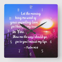 Salm 143:8 Palavra do seu amor inabalável, Escritu