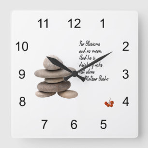 Relógio Quadrado Samurai