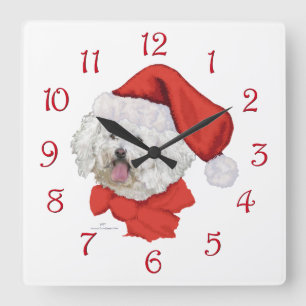 Relógio Quadrado Santas Helper