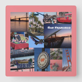 Relógio Quadrado São Francisco