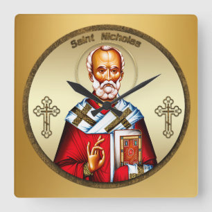 Relógio Quadrado São Nicolau
