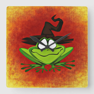 Relógio Quadrado Sapo de Witchy