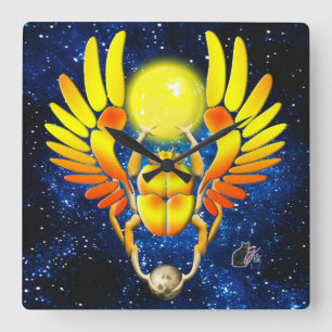 Relógio Quadrado Scarab