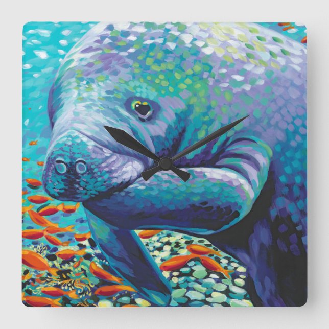 Relógio Quadrado Sea Swetheart II (Frente)