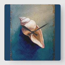 Relógio Quadrado Seashell