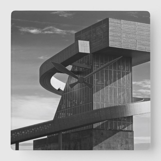 Relógio Quadrado Segundo grau central, 2017 (Frente)