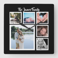 Seis modelos da colagem da foto