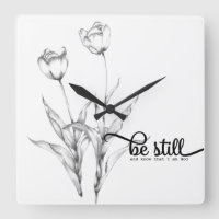 Seja ainda preto e branco Tulips Squa