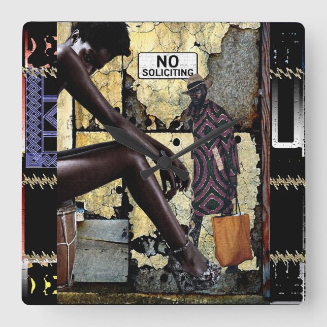 Relógio Quadrado Sem Solicitação! (Frente)