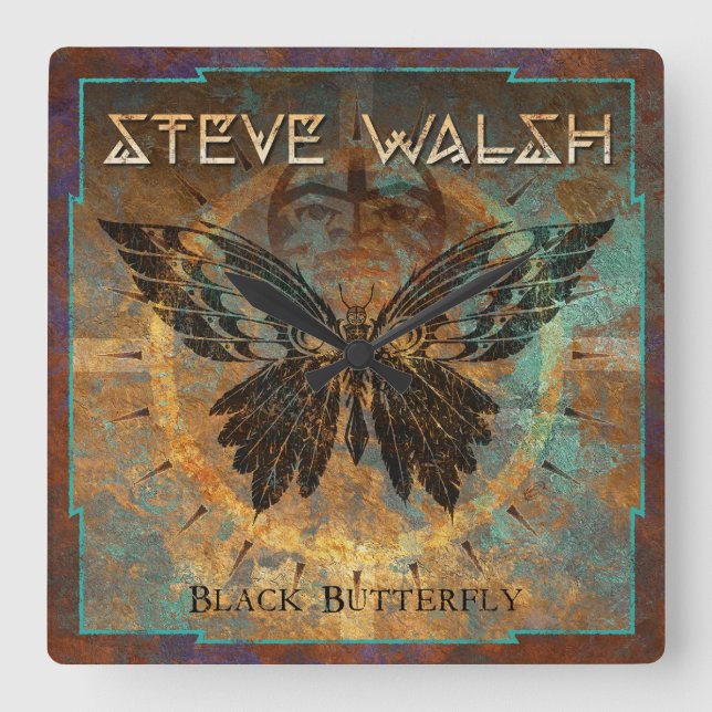 Relógio Quadrado Sempre na hora de balançar (Frente)