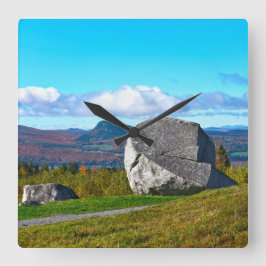 Relógio Quadrado Sentinel Rock State Park, Westmore, Vermont