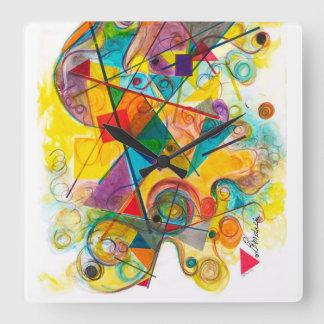 Relógio Quadrado Serendipidade