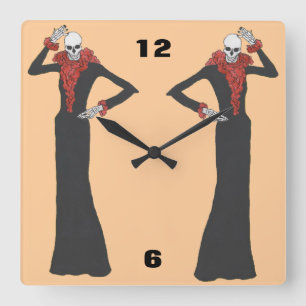 Relógio Quadrado Seu amigo do Ghoul