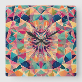 Relógio Quadrado Simetria Perfeita Neo Nexus