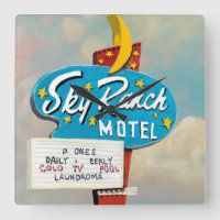 Sinal de Motel Sky Ranch