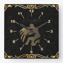 Sinal de ouro de Aquarius