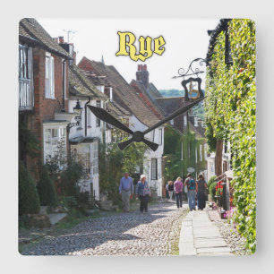 Relógio Quadrado Solte a sua imaginação! Rye England
