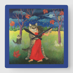 Relógio Quadrado Sonho de Sweetums