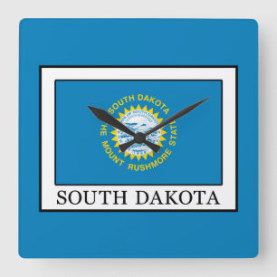Relógio Quadrado South Dakota