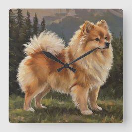 Relógio Quadrado Spitz alemão