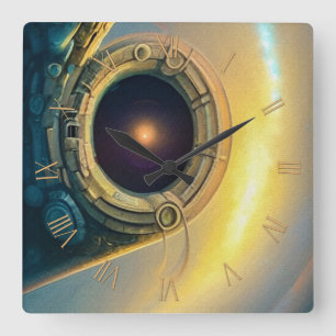 Relógio Quadrado Stargate no céu