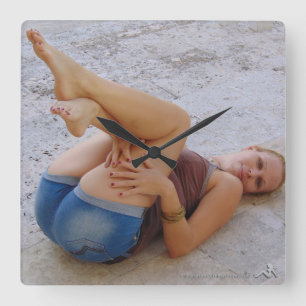 Relógio Quadrado Stephanie