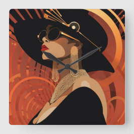 RELÓGIO QUADRADO SUA COROA #3