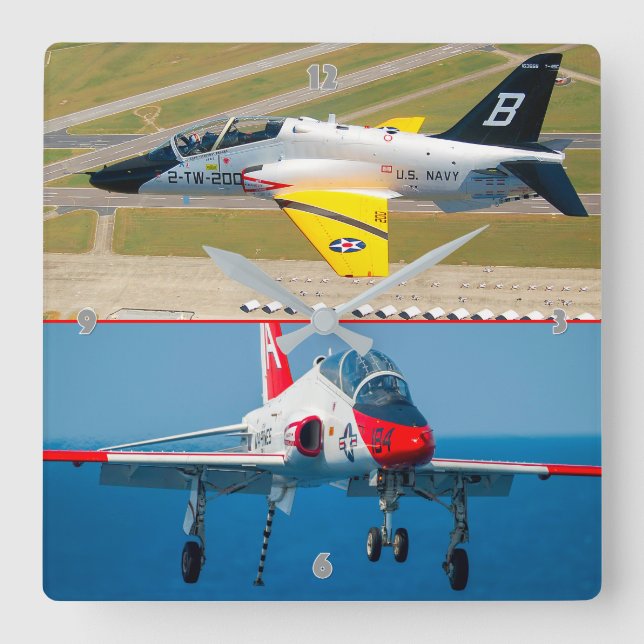 RELÓGIO QUADRADO T-45C GOSHAWK (Frente)