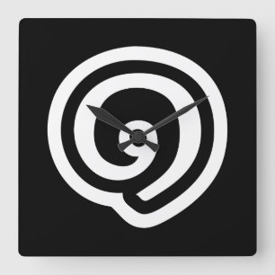 Relógio Quadrado Tailândia Número 1 / Um / ๑ (Nueng) Idioma Tailand