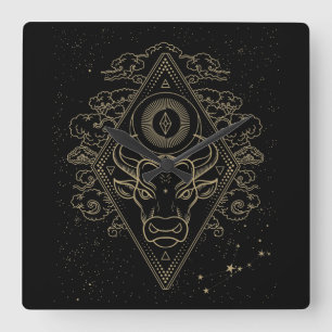 Relógio Quadrado Taurus