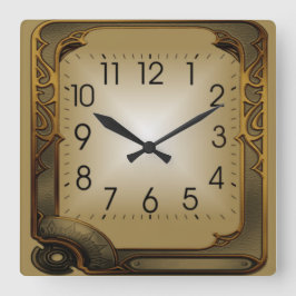 Relógio Quadrado Tecnologia