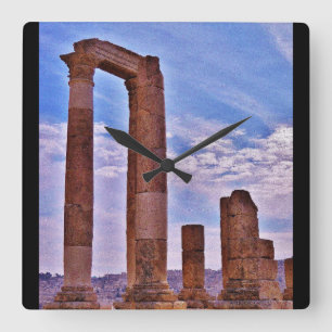Relógio Quadrado Templo de Hércules