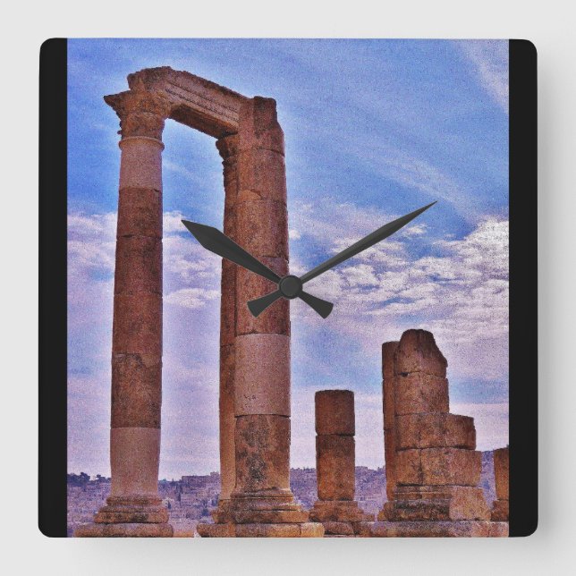 Relógio Quadrado Templo de Hércules (Frente)