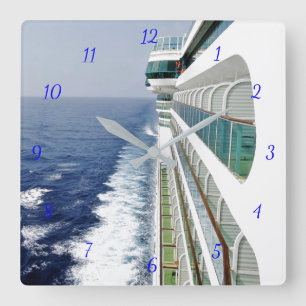 Relógio Quadrado Tempo da fileira do balcão