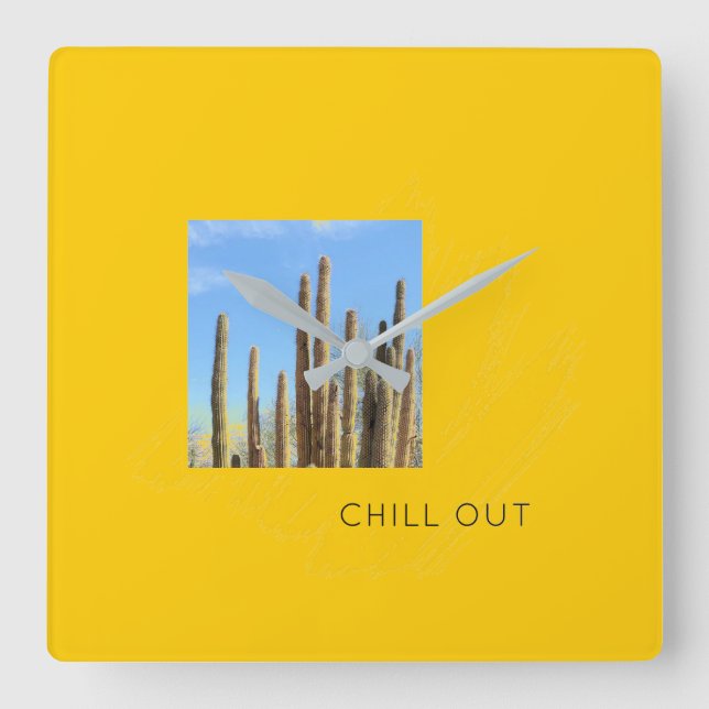 Relógio Quadrado teste (Frente)