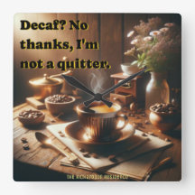 Testemunha Decaf? Sem obrigados, não sou desistent