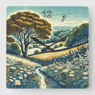 Relógio Quadrado The Downs