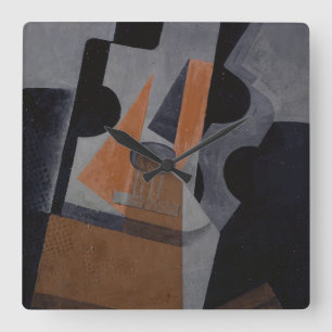 Relógio Quadrado The Guitar (Still Life with Guitar), 1916