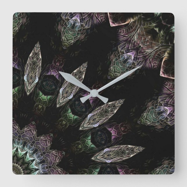 Relógio Quadrado Theo  (Frente)