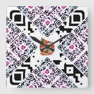 Relógio Quadrado #thesurfingmermaid_Florida