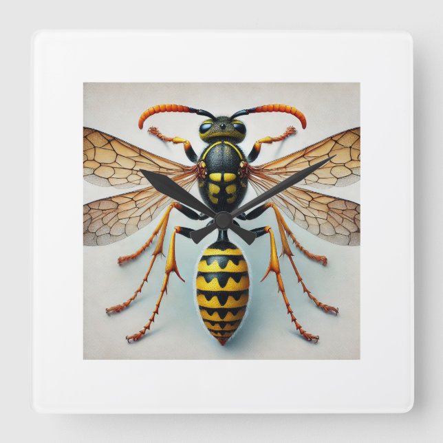 Relógio Quadrado Threadwaisted wasp 210824IREF242 - Watercolor (Frente)