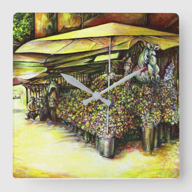 Relógio Quadrado Tomada de Posse de Optices (Frente)