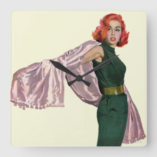 Relógio Quadrado Tome-me a Hollywood