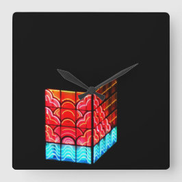 Relógio Quadrado ~Torre Sul Ponteiro~ SUL POINTE TORRE, PERSONALIZA