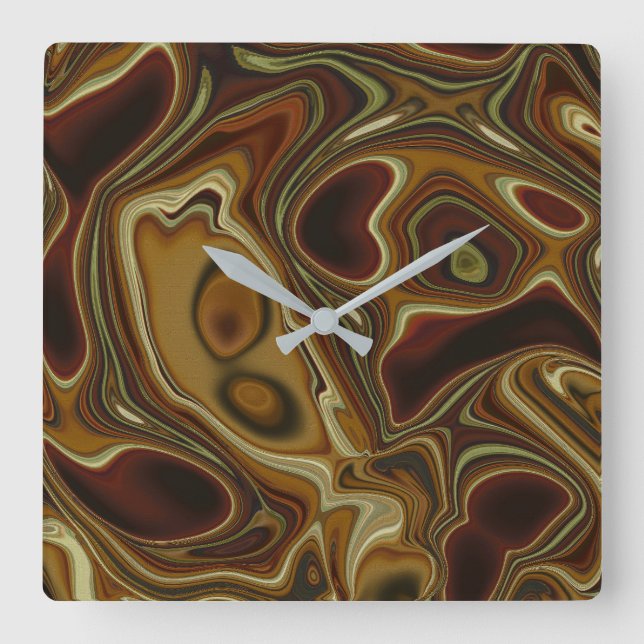 Relógio Quadrado Totem (Frente)