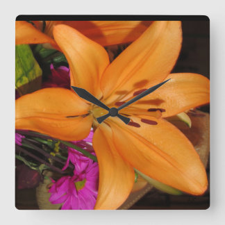 Relógio Quadrado Traga a beleza da natureza para dentro