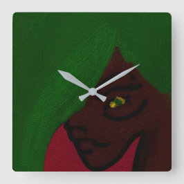 Relógio Quadrado Tree Goddess