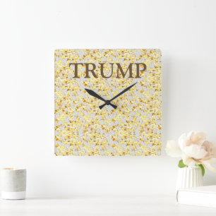 RELÓGIO QUADRADO TRUMP